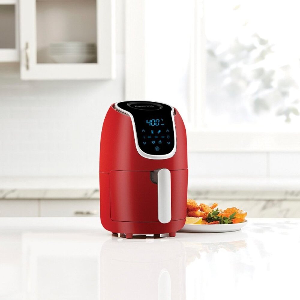 PowerXL - 2 QT Digital Vortex Air Fryer - Red